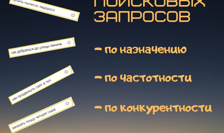 Классификация поисковых запросов